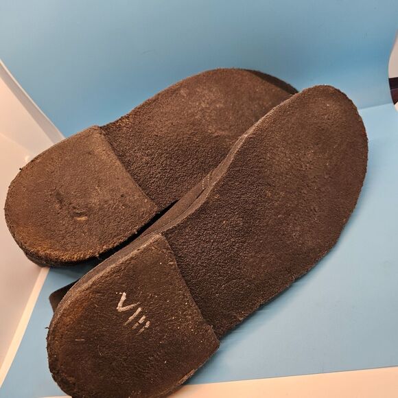 Mens Shoes Clarks DESERT BOOT 13M LaceUp Chukka Boots 55527 Brown Chestnut Suede - Picture 5 of 9